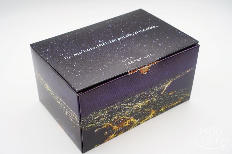 イカ伯爵の函館さきいかチョコレート ４個セット｜キングベーク　外箱