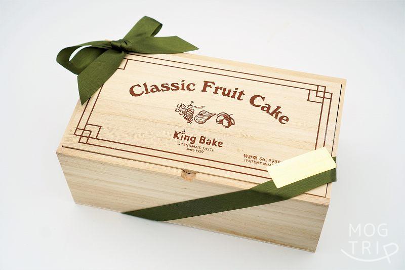 クラシックフルーツケーキ｜キングベーク 外箱