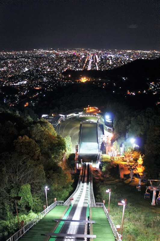 大倉山展望台からの夜景