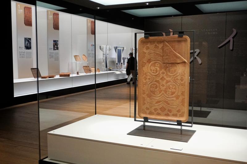 国立アイヌ民族博物館 特別展示室 木工芸品