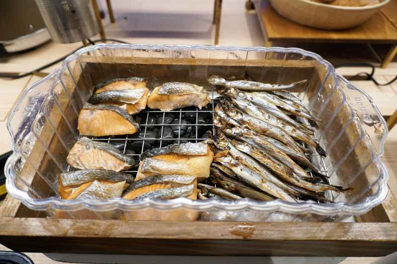 「べベッセルホテルカンパーナすすきの」の焼き魚