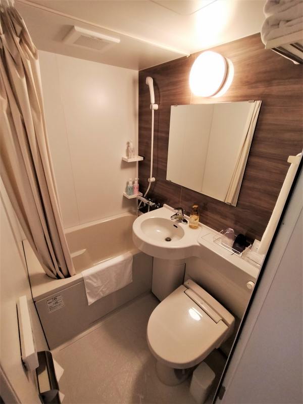スマイルホテルプレミアム札幌すすきののトイレ・浴室
