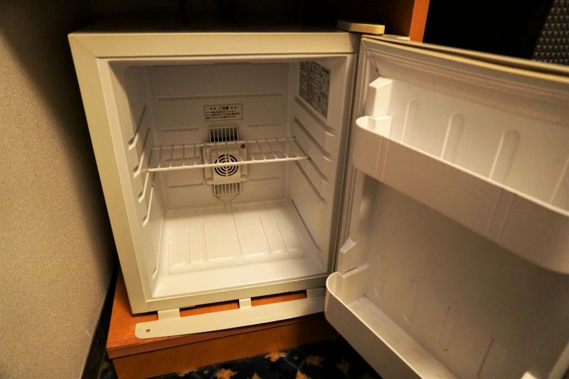 「プレミアホテルキャビン札幌」の冷蔵庫