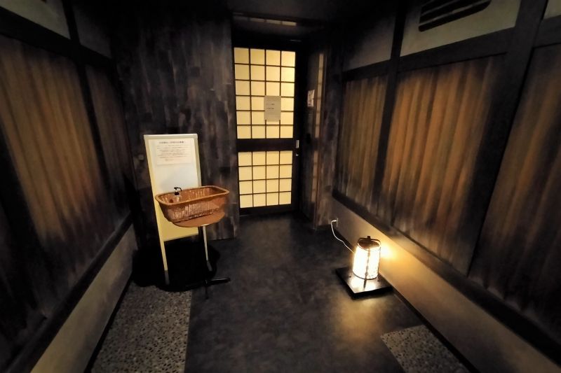 「ラ・ジェント・ステイ札幌大通」の大浴場入口