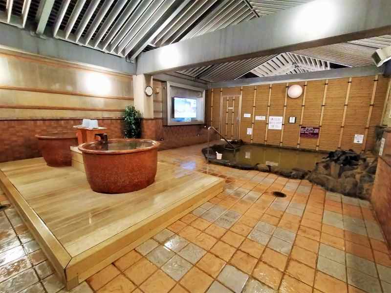「プレミアホテルキャビン札幌」の露天風呂