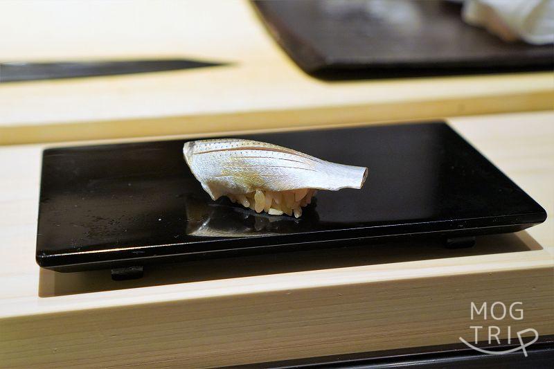 札幌「鮨わたなべ」　小肌のお寿司